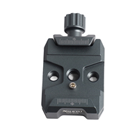 XILETU QR-40S Arca Swiss Quick Release Clamp Aluminum Alloy 3/8 1/4Screw DJI RS2/RSC2/RS3 Compatible 50mm Plate