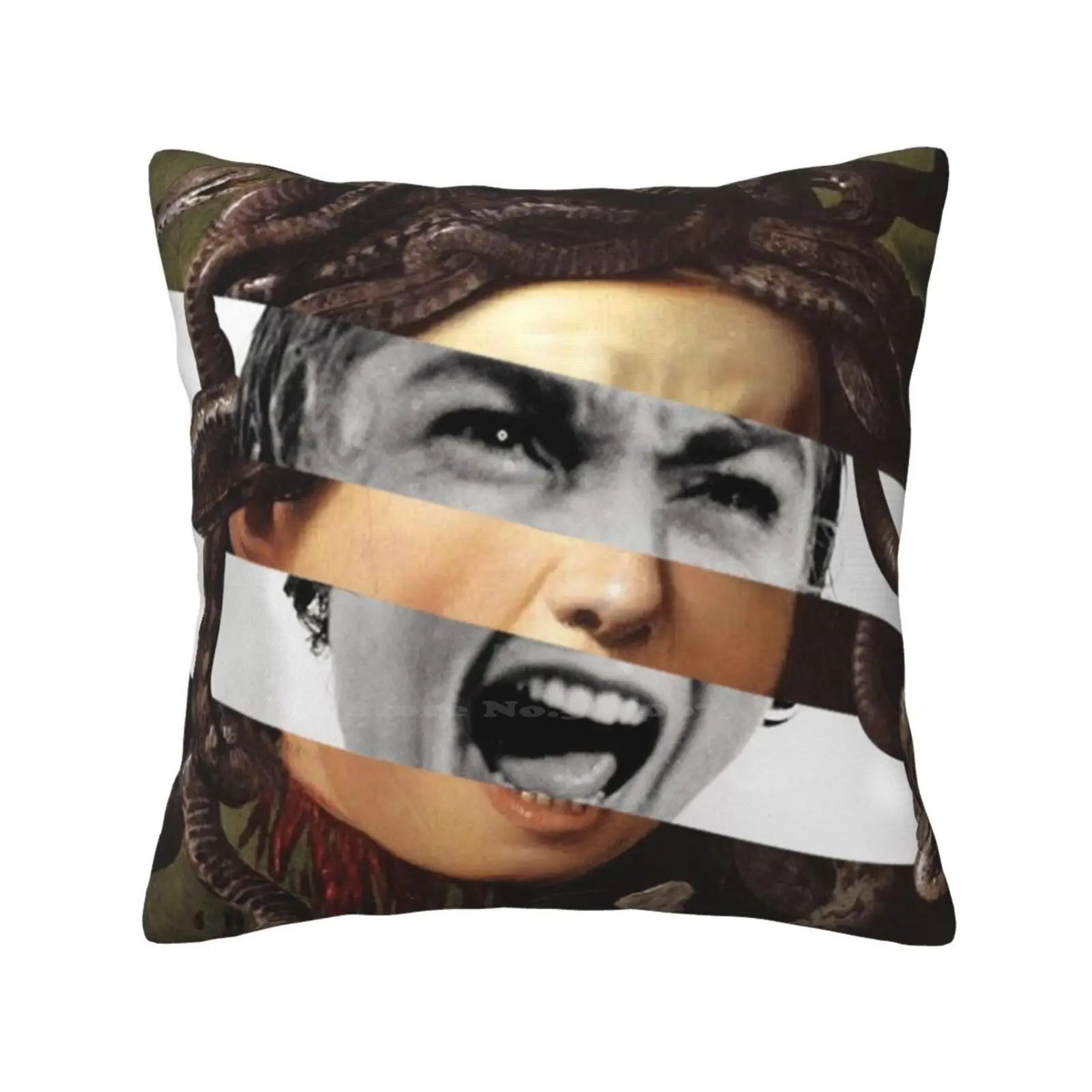 By Caravaggio And Vivien Leigh In The Movie Psycho Fashion Sofa Throw Pillow Cover Pillowcase Psycho Hitchcock Horror Movie