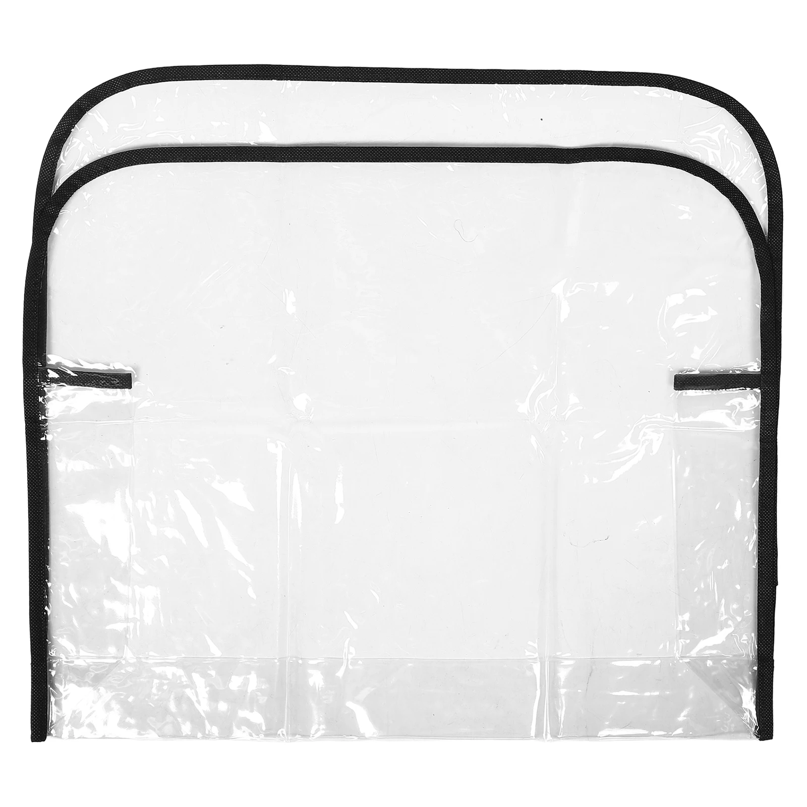

Clear PVC Salon Chair Covers Dust Proof Back Protectors Hair Dye Protection Anti Stain Universal Fit Transparent Design
