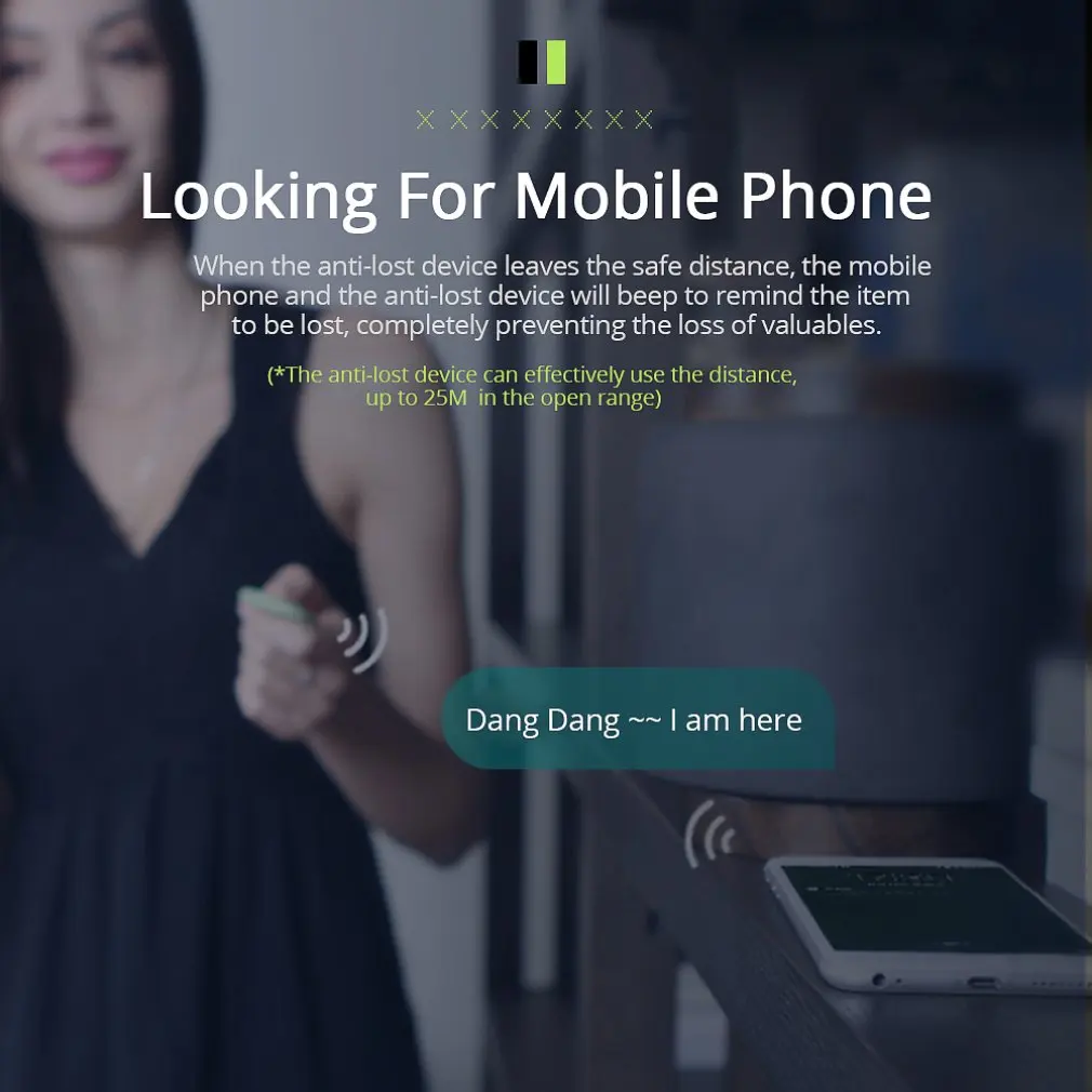 2024 New Locator Anti-Lost Device Triangle Two-Way Anti Lost Locators Object Finder Tracker Wireless Selfie Tracking Devices