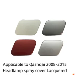 Front Headlight Spray Cover Cleaning Cover Car Front Washer Headlight Nozzle Cover For NISSAN 2008-2015 Qashqai J10