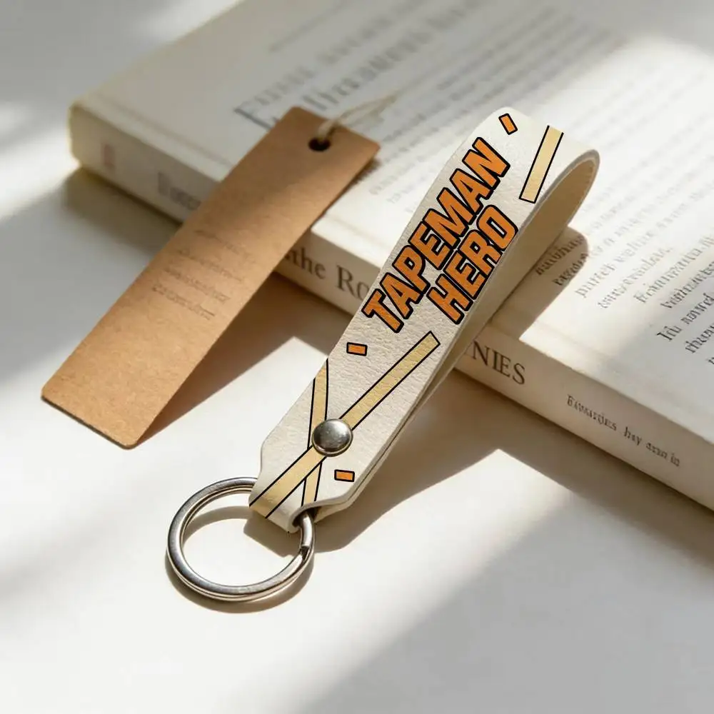 Anime My Hero Academia Hanta Sero Stainless Steel Key Chain Durable Key Holder Unisex Daily Gift Card Holder Charm