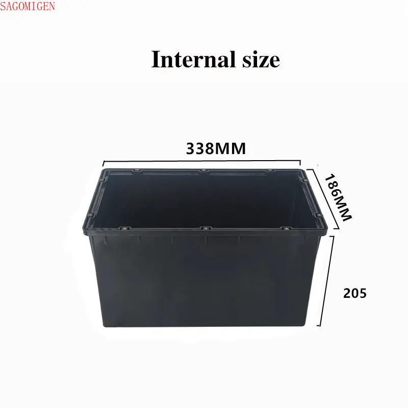 12V 24V Lifepo4 Battery Storage Boxes Case 50Ah 90Ah 105Ah 180Ah 200Ah Solar Cells RV Battery Case Plastic Box Removable Shell