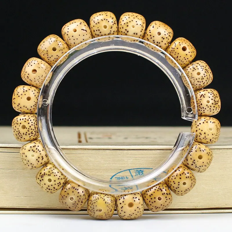 Star and Moon Bodhi Bead , Chicken Yellow Beads, Single Strand, Density, High Oil Content, Couple's Bracelet, A