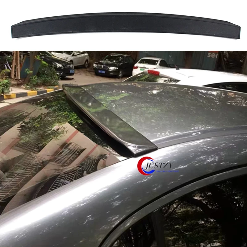 Für 2006–2011 Honda Civic 8. Generation Limousine 4-Türer Auto Heckscheibe Dachspoiler Flügel Bodykit Schwarz Carbon Tuning Zubehör Teil