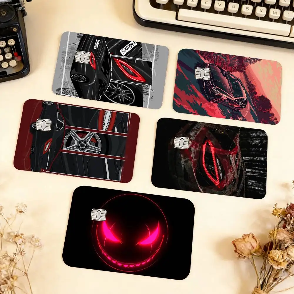 Cool Cls-63 Car Waterproof Film Skin Cover Credit Card Stickers Debit Front Bank Bus Pass
