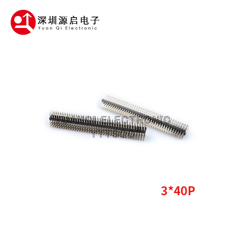 2.0mm 2.0 3*40P tre file maschio femmina ad angolo retto R/A Breakaway PCB connettore presa intestazione Pin dritto Pinheader 3 x40pin 120P