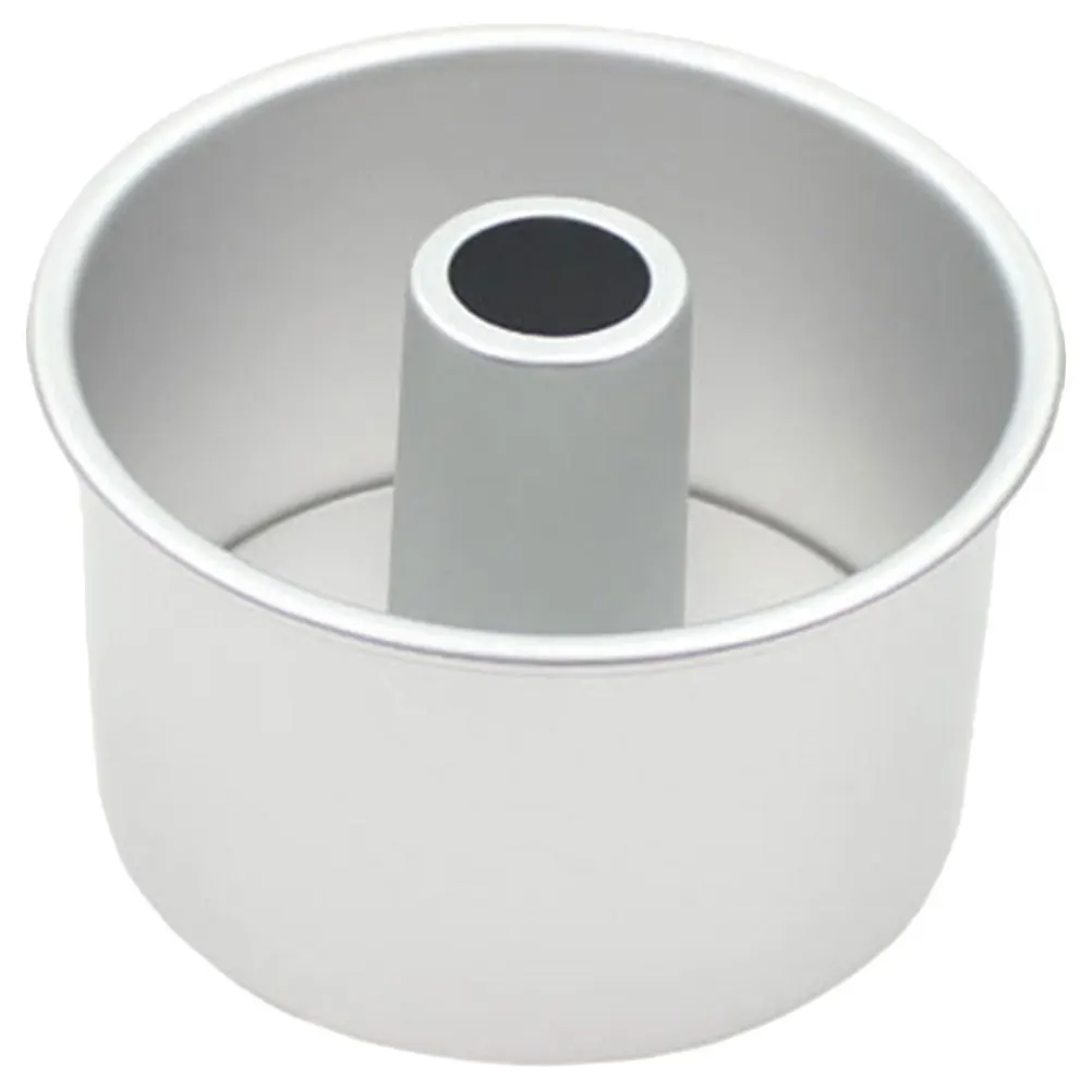 

8In Round Cake Tin Aluminium Alloy No Deformation Nonstick Baking Tool Easy Release Gift Cake Pan with Removable Bottom