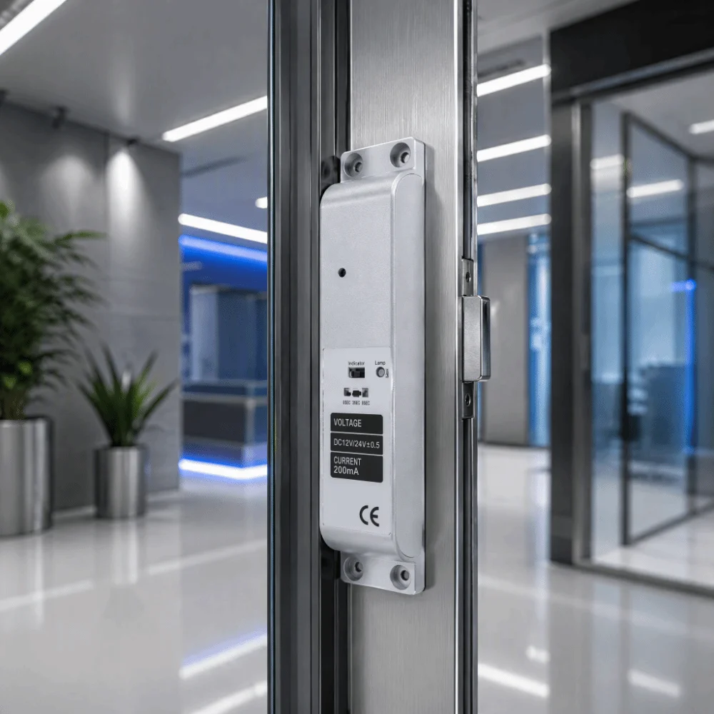 取り付けが簡単で、高いセキュリティ性能を備えた電動ドロップボルトロック。耐久性に優れ、安全な電子ボルト式ドアロック。ncモードの電動ロックで、防火扉にも最適。