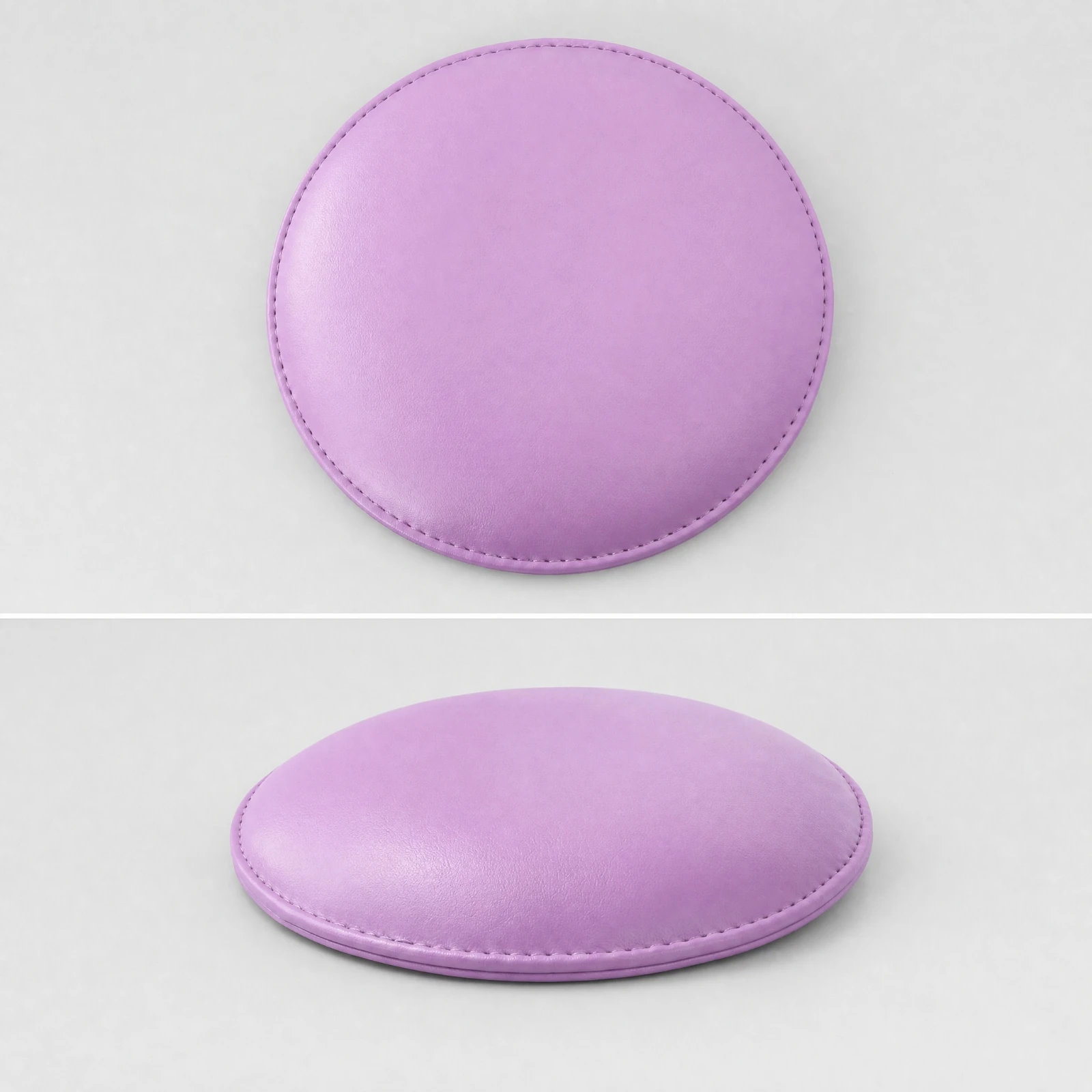 Manicure Armrest with Memory Foam Comfortable Round Manicure Arm Rest Nail Arm Rest Soft Nail Tech Elbow Pad Long-Lasting