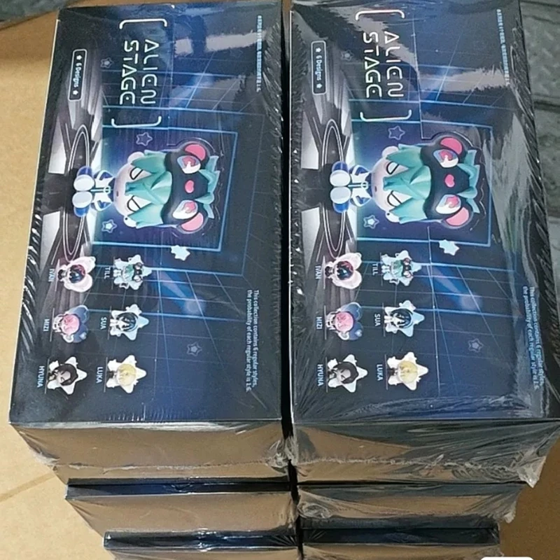 

Alien Stage Free Stage Blind Box Series Mizi Sua Ivan Till Luka Hyuna Anime Figure Model Peripheral Collection Decoration Toys