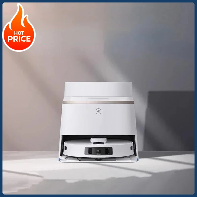 Ecovacs-aspiradora robótica T30 PRO PLUS, система борода и фрегадо automático, антиenredos y Ambiente automático