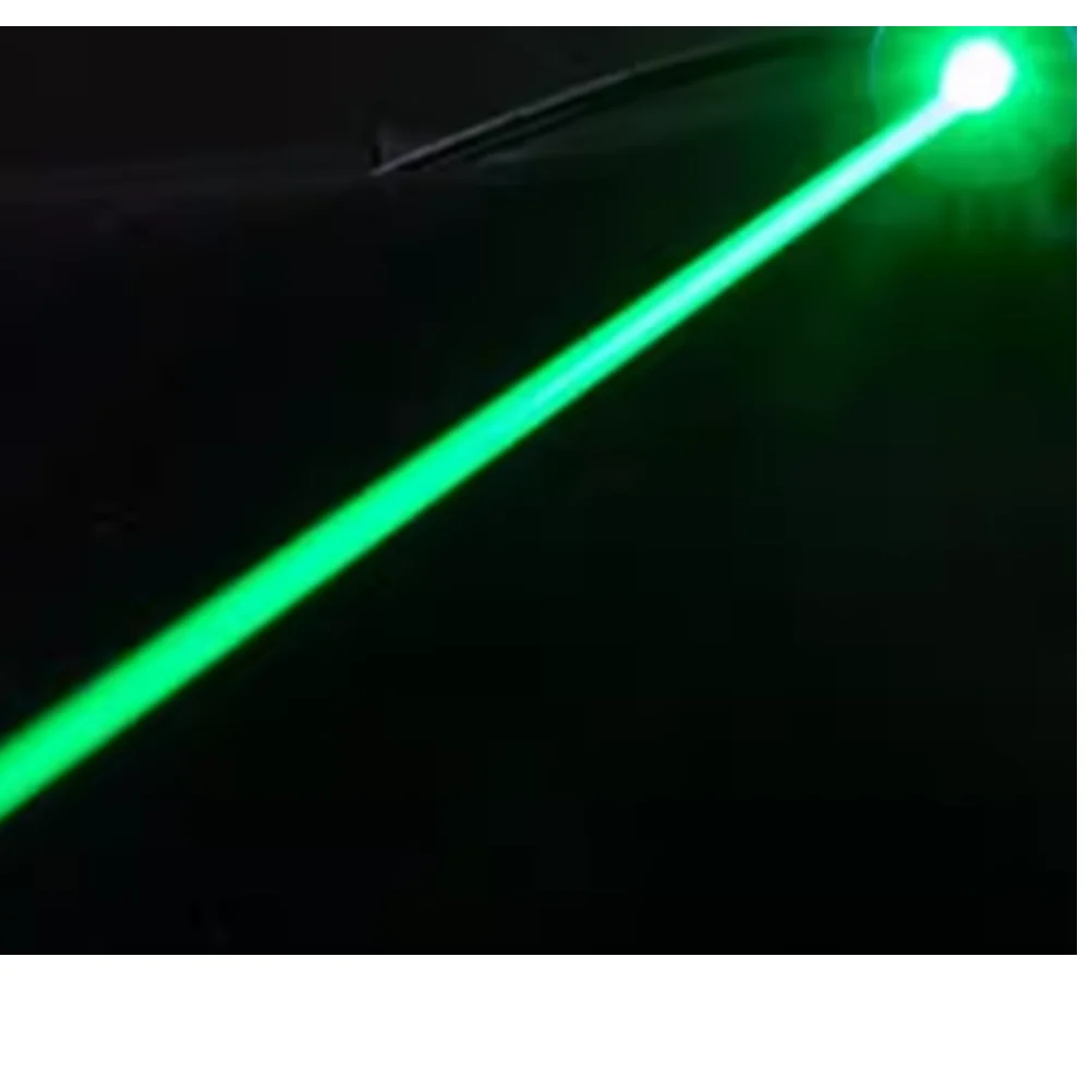 Focando 520nm 1W Módulo Laser Verde PWM Landmark Laser Light DC 12V