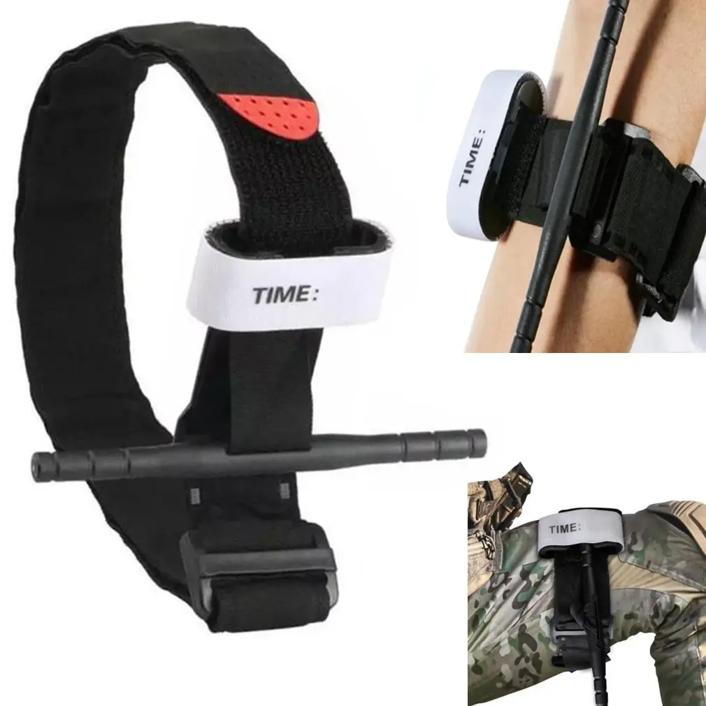 Spin Type One-Handed Outdoor Tactical First Aid Tourniquet Outdoor First Aid Hemostatic Rope