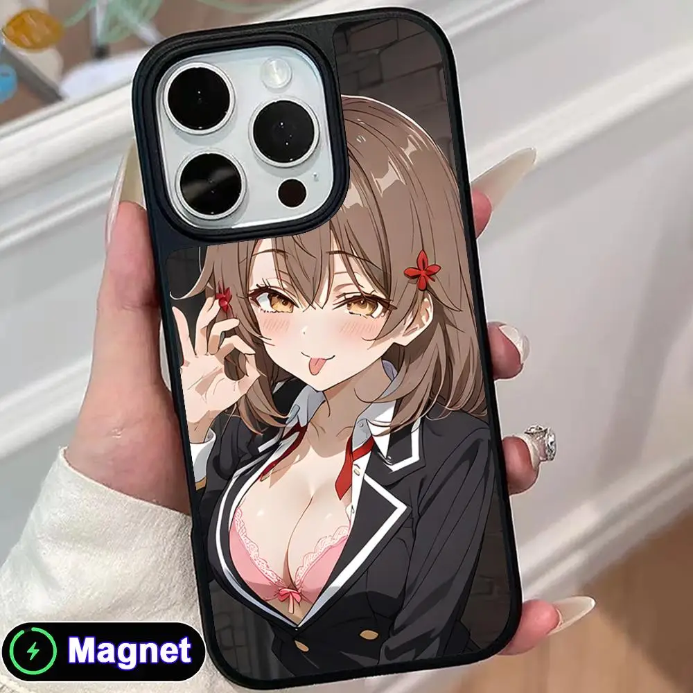 

Roshidere Maria Masha Phone Case for iPhone 17 16 15 14 13 12 11 Air Pro Max Plus Matte Surface Magsafe Cover