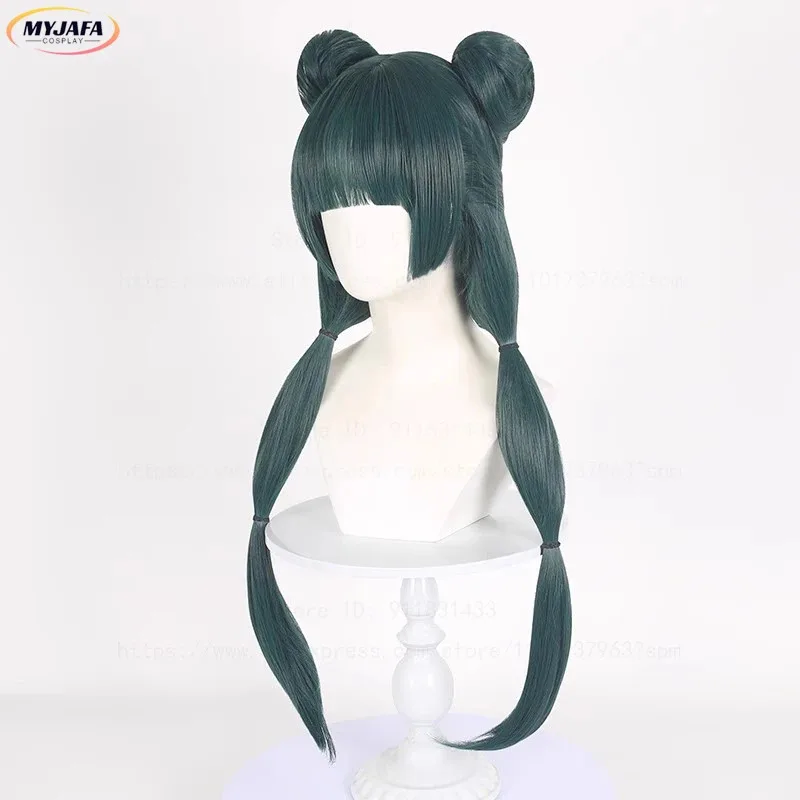 

Candy 2025Maomao Косплей Парик Аниме The Apothecary Diaries Термостойкие синтетические зеленые пучки для волос Kusuriya no Hitorigoto Парики
