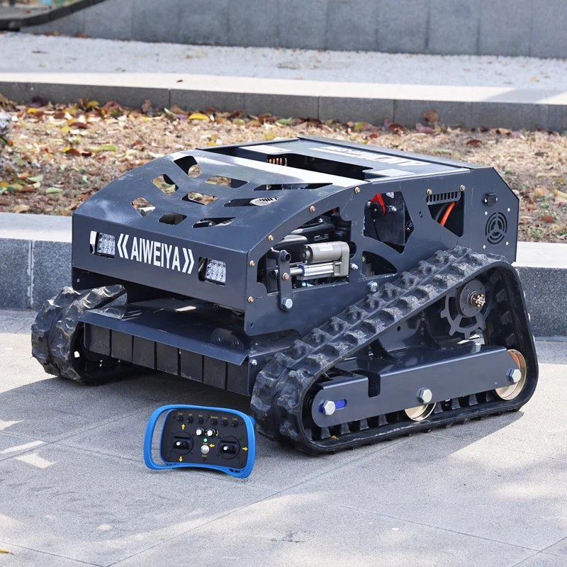 تخصيص الصف الصناعي متعدد الاستخدام جزازة العشب التحكم عن بعد أفضل سعر روبوت القص #2