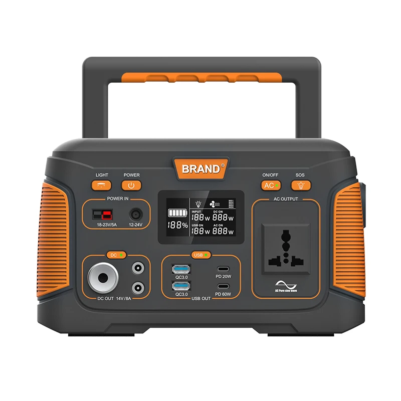 

Household Emergency Power Supply Outdoor Travel Camping Power Supply Solar Powder Bank Portable Power Station