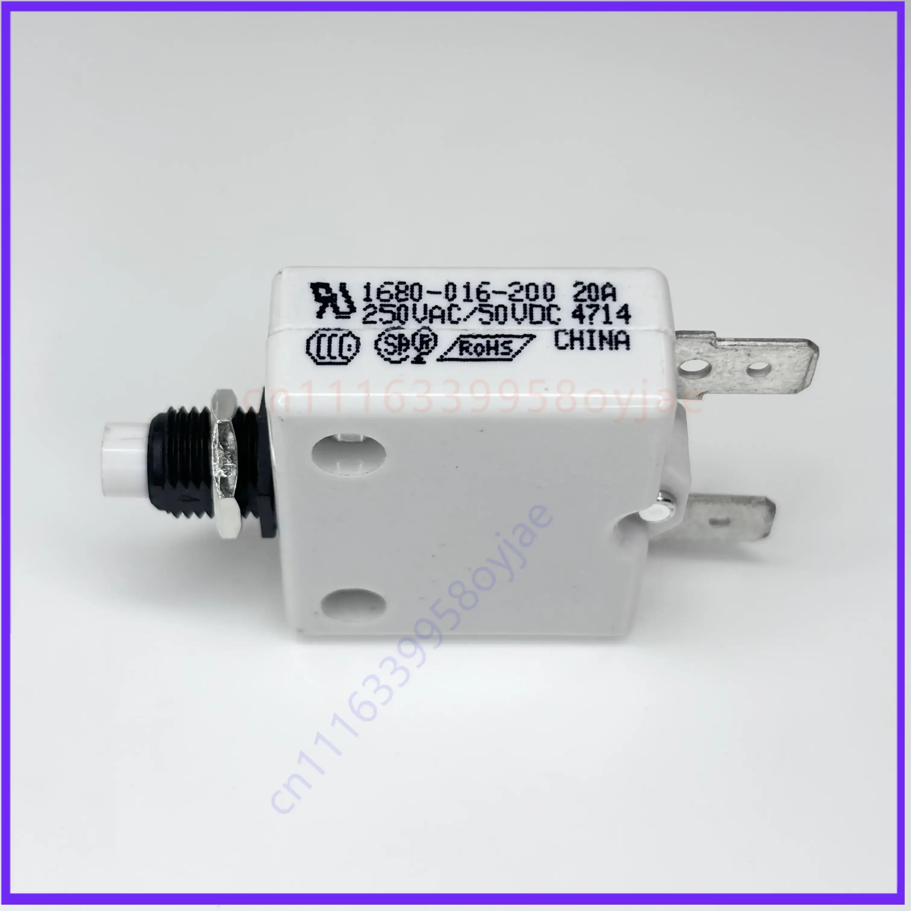 Overcurrent MP 1680-016-200 Thermal Switch 20A for Equipment Protection  1pcs