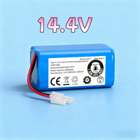 14.8V 2600mAh M26-4S1P Lithium Battery for ILIFE A4 A4s V7 V7s Plus A6 Robot Vacuum Cleaner, INR18650 Replacement Battery Pack
