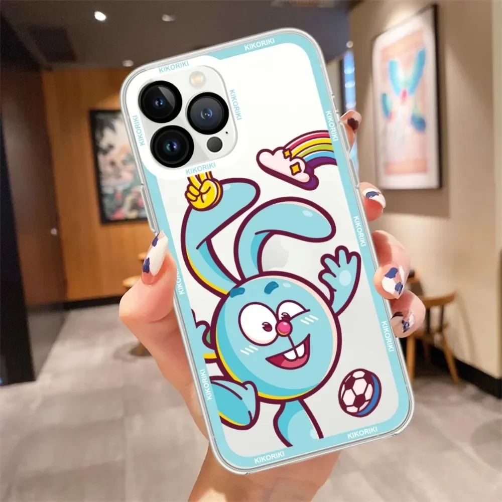Cartoon Kikoriki Phone Case For iPhone 13 14 12 11 Pro Max X XR XS Max