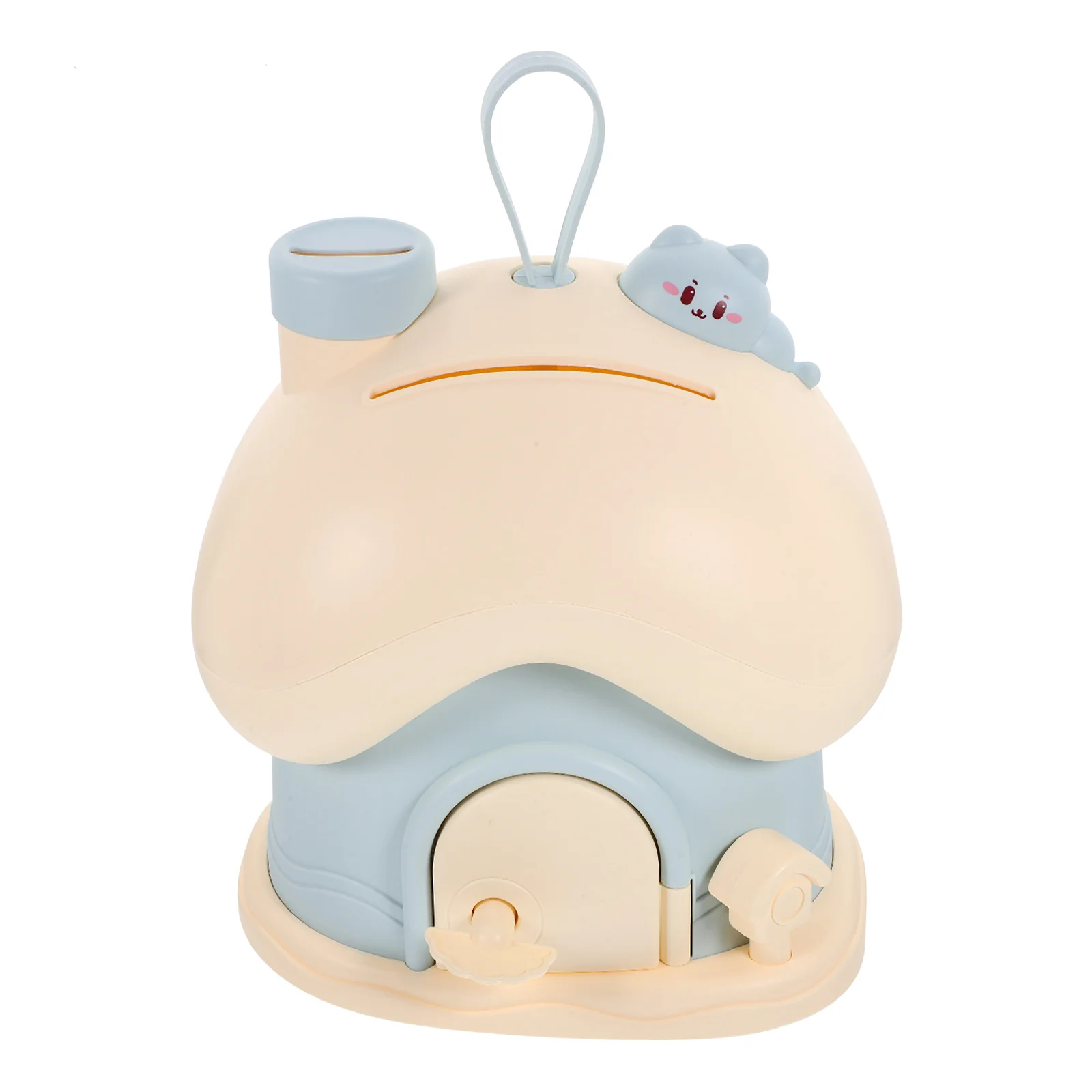 Banque d'épargne en forme de champignon, conteneur de pièces de monnaie de dessin animé, Pot d'argent mignon de grande capacité pour enfants, décoration cadeau d'anniversaire, tirelire