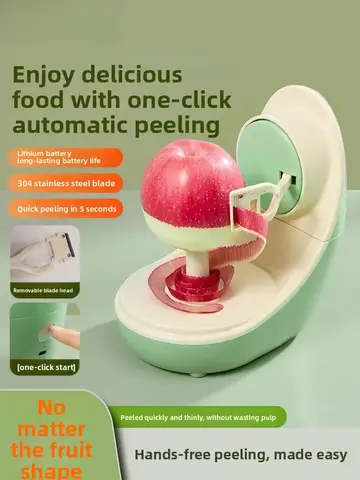 Electric peeler household fully automatic peeling tool pear apple fruit peeler