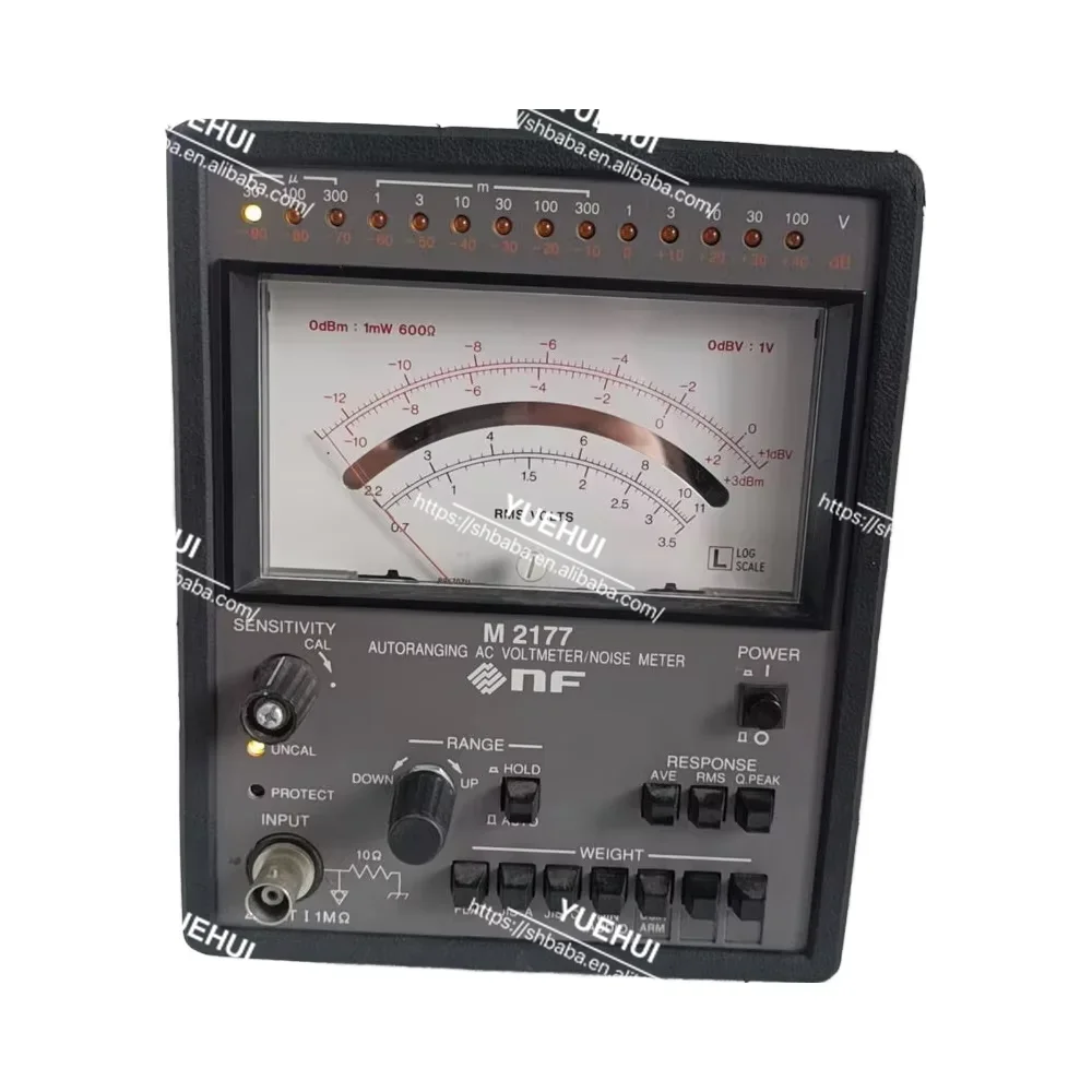 

NF Corp M2177 AC Voltmeter/Noise Meter Fullscale/