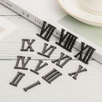 1 Set DIY Repair Tools Digital Roman Numerals Clock Numerals Accessories Arabic Number Quartz Clock Parts