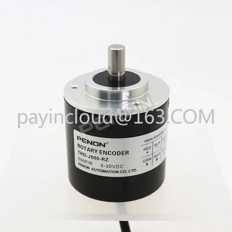 Applicable To New TRD-J600-RZ Incremental Rotary Encoder 600 Wire Outer Diameter 50mm Solid Beam Axle 8mm