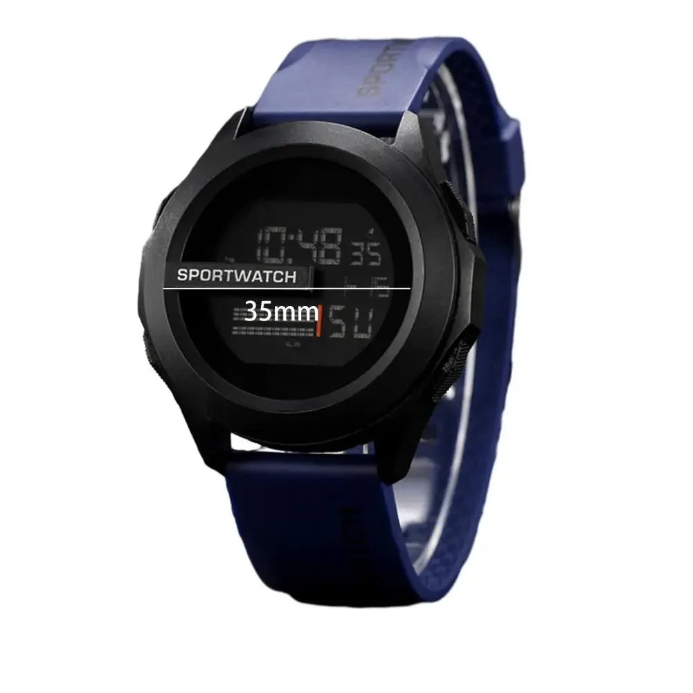 Reloj deportivo Digital para hombre, cronómetro luminoso con fecha y semana, resistente al agua, militar, electrónico, nuevo