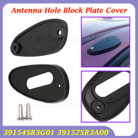 39152SR3A00 39154SR3G01 For Civic 1992-2000 Car Antenna Off Plate with Screws Dropshipping Antenna Hole Block Plate Cover Black
