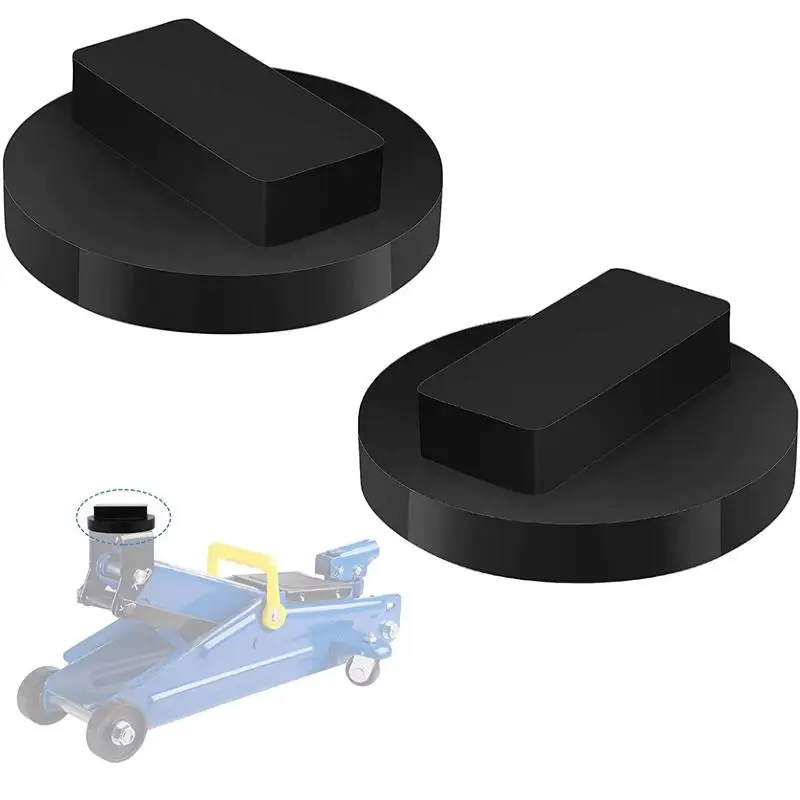 Durable Jack Stand Rubber Pads  Car Jack Rubber Pad Protection Adapter Anti Slip Pad for Home Car Lift Tool