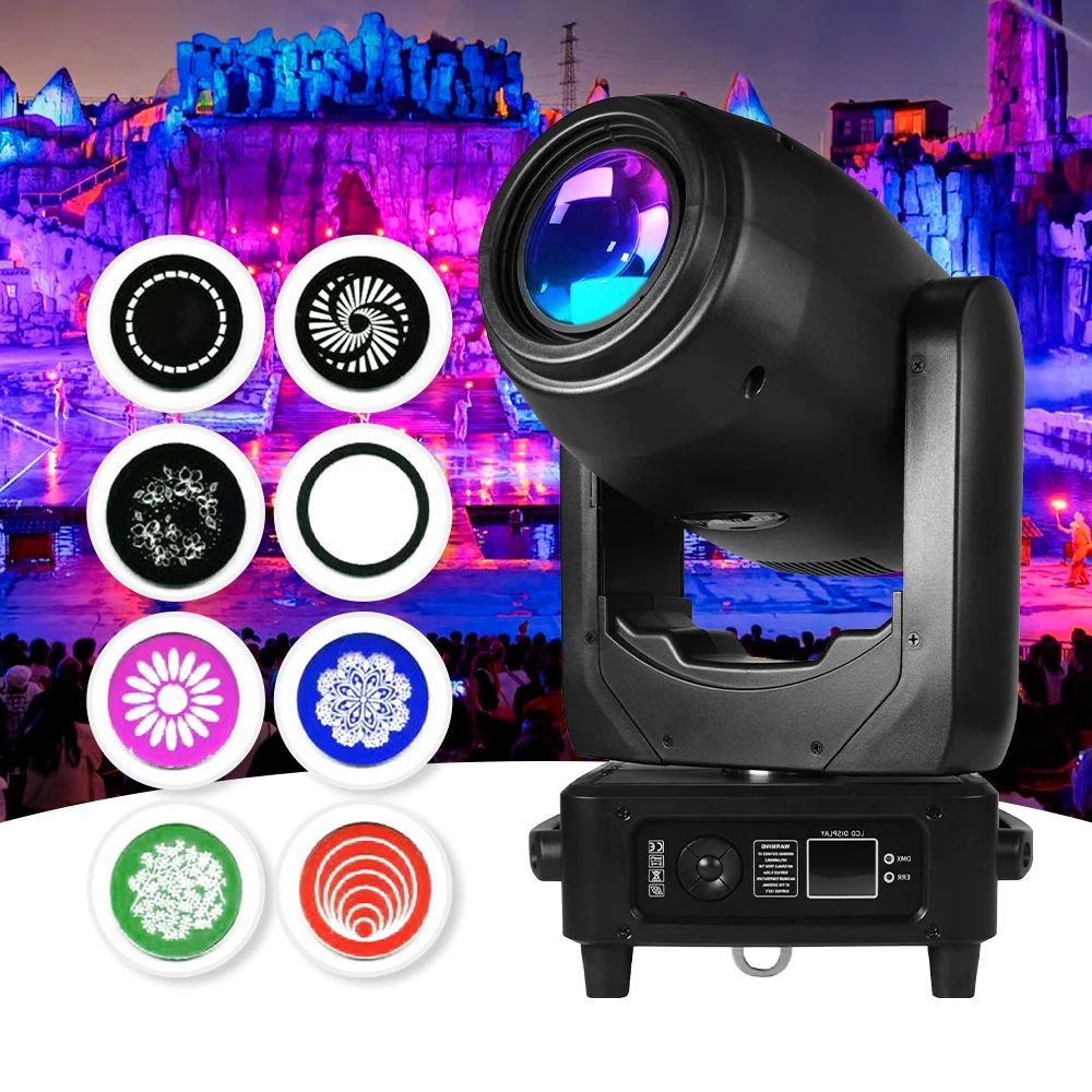 High Quality 300W Beam Spot Wash Led Moving Head Light For Dj Disco Bar Nightclub