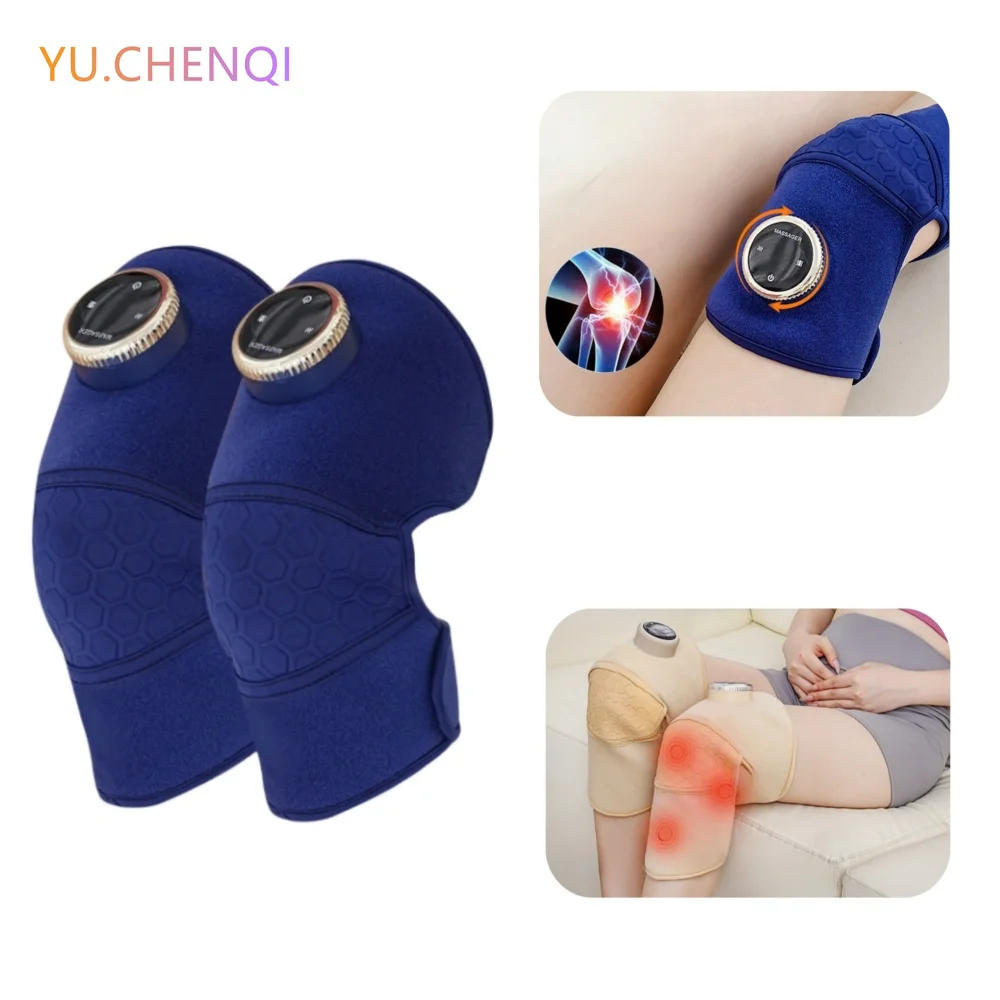 Wireless Vibration Knee Massager Electric Heating Constant Temperature Warm Knee Pad Shoulder Pad Hot Compress Massage