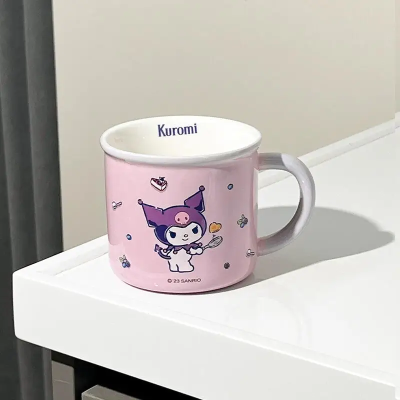 

Sanrio Kuromi Hello Kitty My Melody Mug Ceramics Cartoon Best Seller New Product Hit Product Student Adult Campus At Home