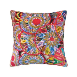 Ethiopian Habesha Art Cushion Cover 40x40cm Velvet Luxury Pillow Living Room Decoration