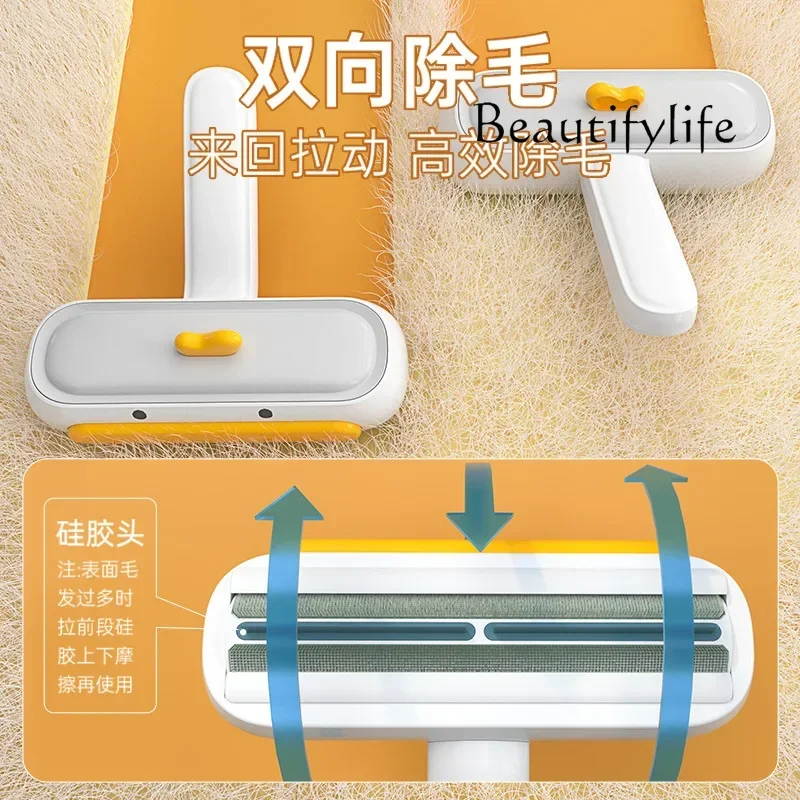 

расческа для кошек Japanese pet roller hair removal brush sofa carpet cleaning sticker special