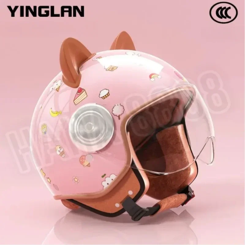 3-12 세 안전 보호 어린이 스쿠터 헬멧 귀여운 만화 전기 오토바이 자전거 MotocrossChildren의 헬멧