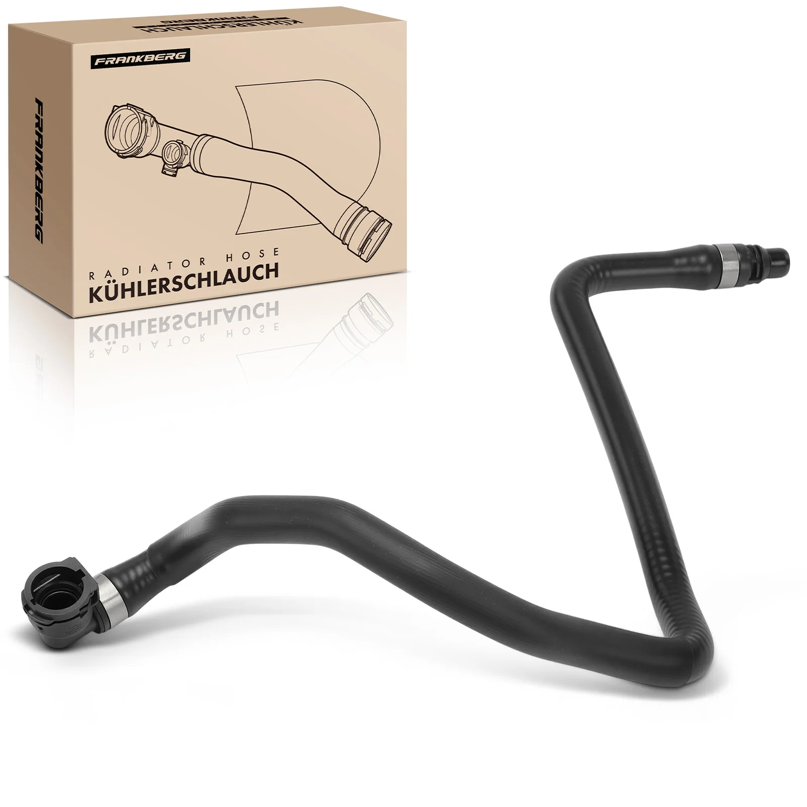 Frankberg 1x Radiatorslang Koelwaterslang voor Mercedes-Benz V222 X222 W222 3.0L 2225018384