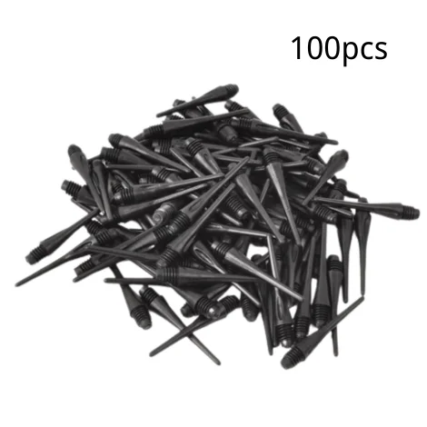 100PCS High Precision Electronic Dart Plastic Professional Dart Durable Soft Tip Points Needle Replacement Set Darts Accessories