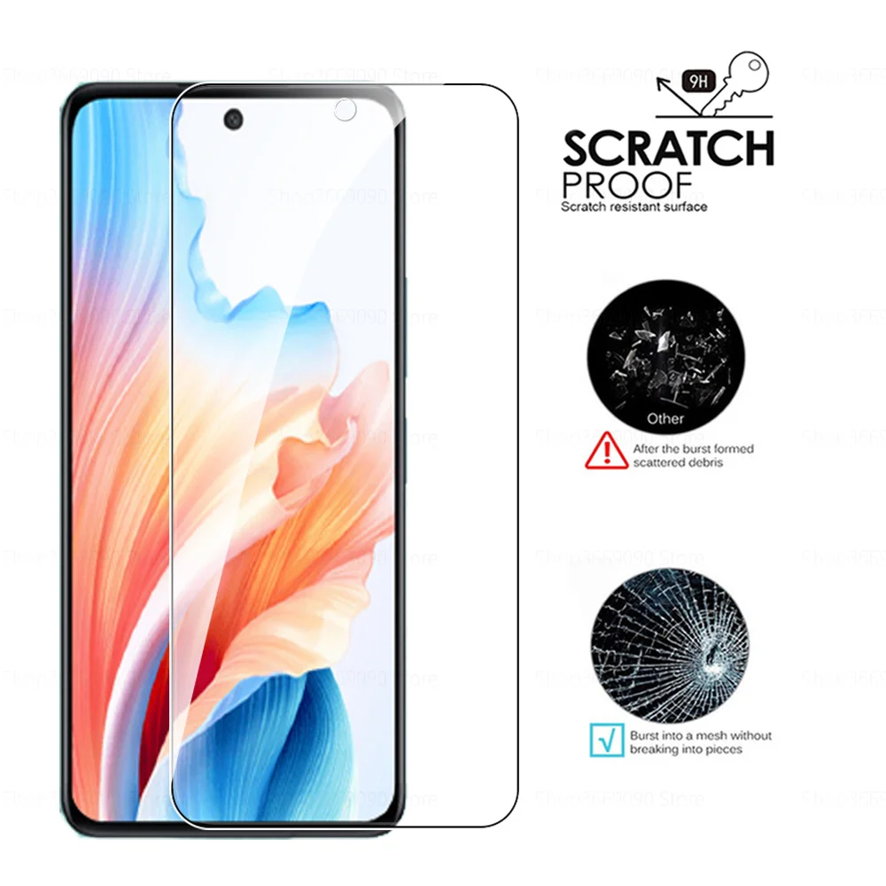 Per Oppo A79 5G Vetro 3 Pezzi Protezione Dello Schermo In Vetro Temperato Per Oppo A79 A 79 79A 6.72 pollici Armatura Copertura Pellicole Protettive CPH2553