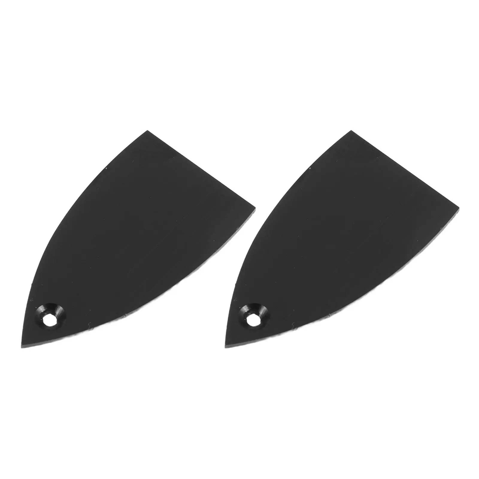 Guitar Truss Rod Cover Pack Matte Black Universal Fit for Gibson Guitar Neck Rod Cover - view 6