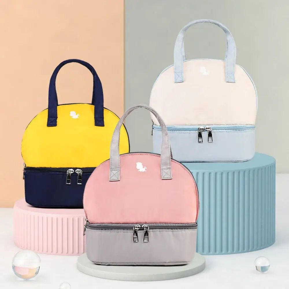 

Picnic Bag Multi-functional Split Type Storage Bag Portable Large Capacity Mommy Bag Lightweight Tote Pouch Travel