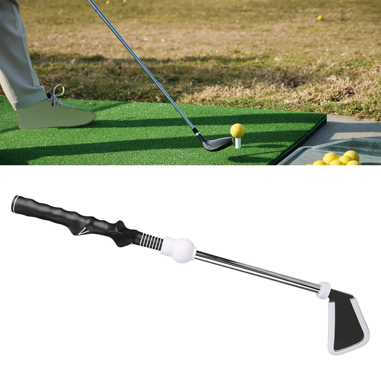 

Golf Swing Trainer Golf Swing Training Aid for Indoor Outdoor Golf Accessory