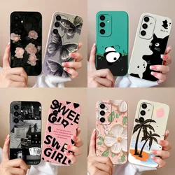 For Samsung Galaxy S25 Ultra Phone Case For Samsung S25 Plus Back Cover Soft Liquid Silicone Cute Design Full Coverage Bumper