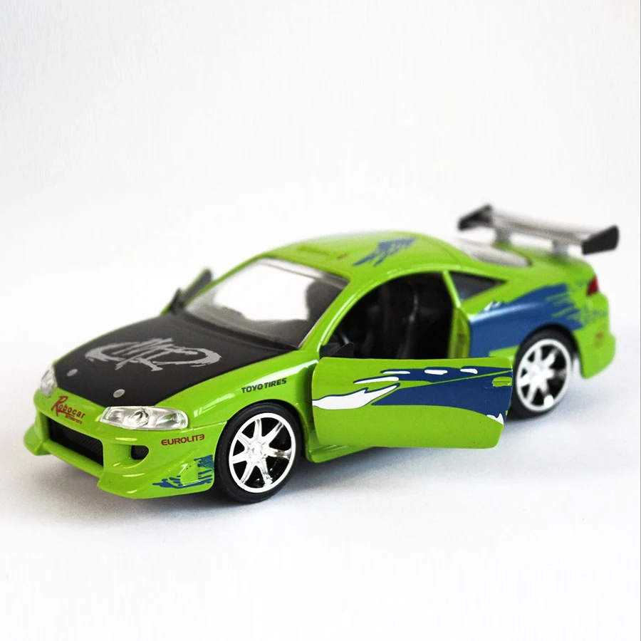 In Stock JADA 1:32 Fast & Furious 1995 Mitsubishi Eclipse Alloy