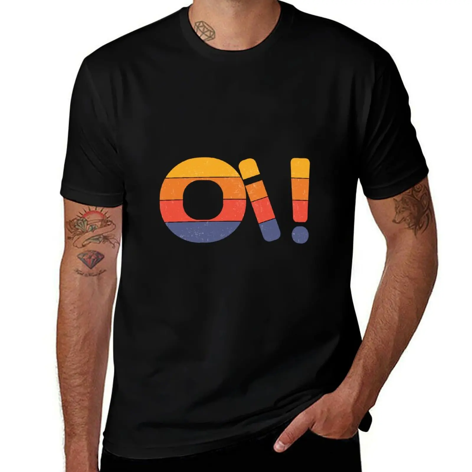 

OI ! Roy says HI T-Shirt t shirts for man pack white T-Shirt