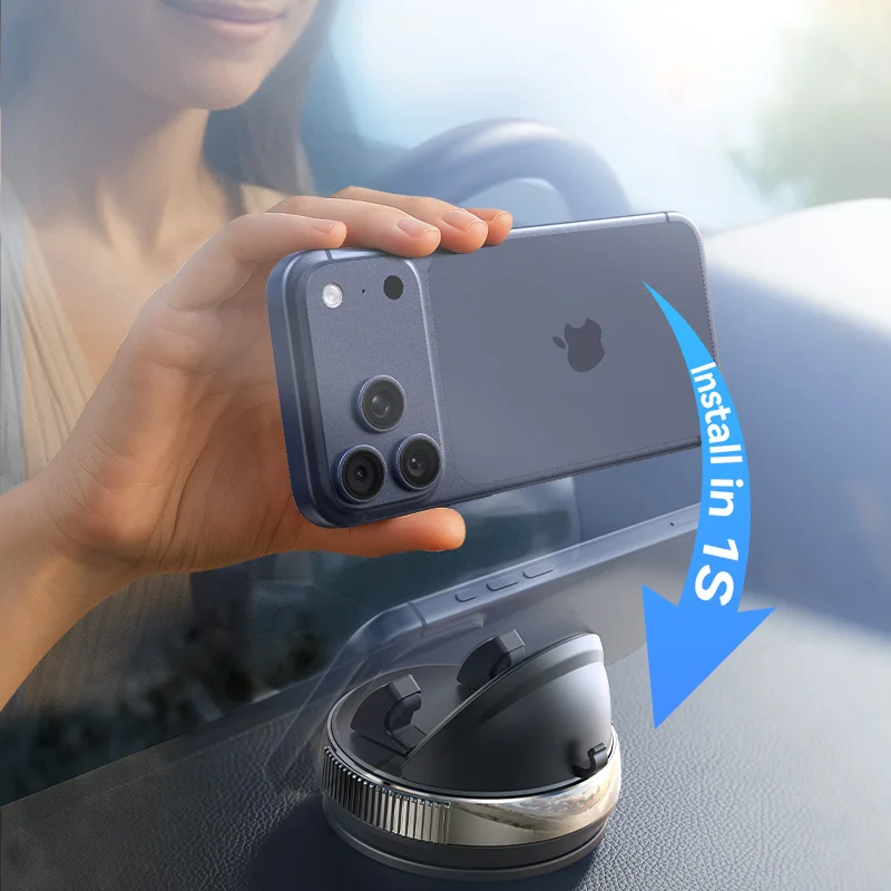 

Универсальный автомобильный держатель для телефона Joyroom 360 ° Вращающийся автомобильный держатель для телефона, силиконовый, нескользящий, для приборной панели