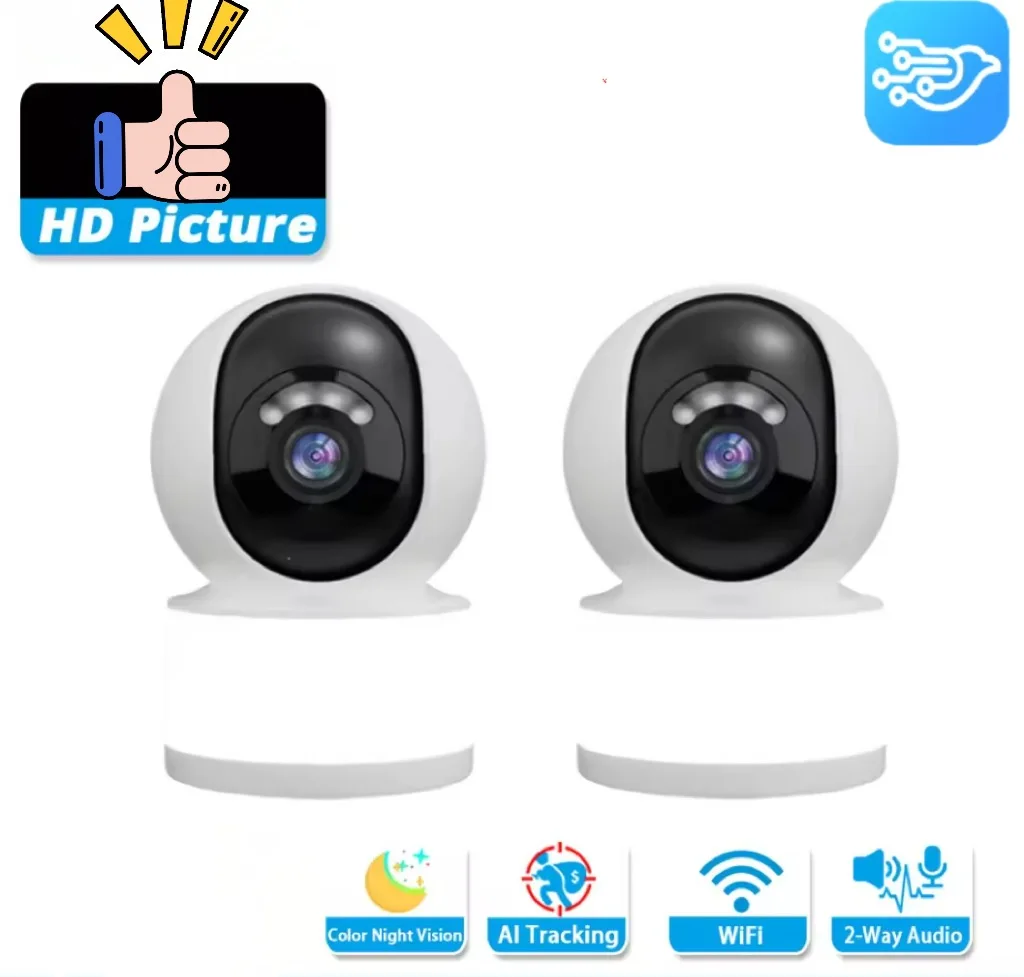 

v360 pro 5MP Mini WiFi Camera Indoor Wireless IP Security Camera PTZ Rotation Home CCTV Video Surveillance Two-Way Talk Pet Ba